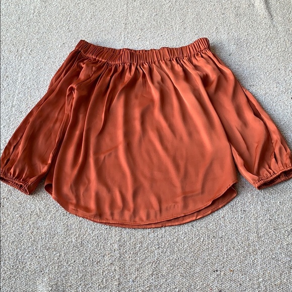 Express Tops - Express Off the Shoulder Blouse